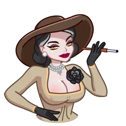 Леди Димитреску sticker 2