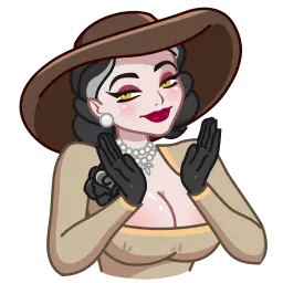 Леди Димитреску sticker 12