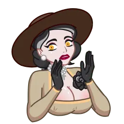 Леди Димитреску sticker 4