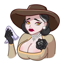 Леди Димитреску sticker 6