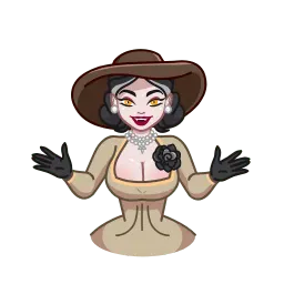 Леди Димитреску sticker 7