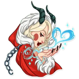 Леди Крампус sticker 2