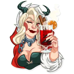 Леди Крампус sticker 12