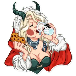 Леди Крампус sticker 7
