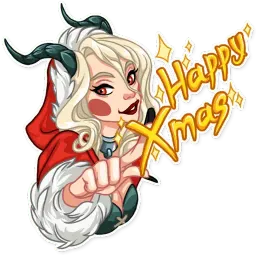 Леди Крампус sticker 9