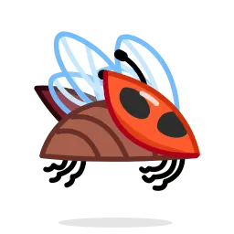 Божья коровка sticker 2