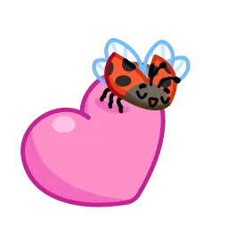 Божья коровка sticker 6