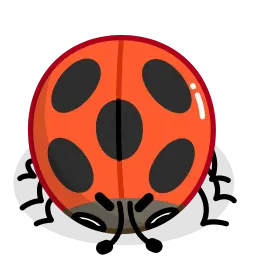 Божья коровка sticker 7