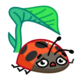 Божья коровка sticker 10