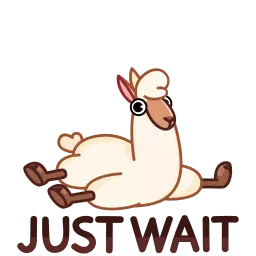 Лама sticker 7