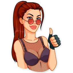 Tomb Raider sticker 3