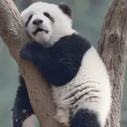 Ленивая панда sticker 9