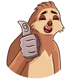 Lazybones sticker 2