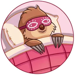 Lazybones sticker 12