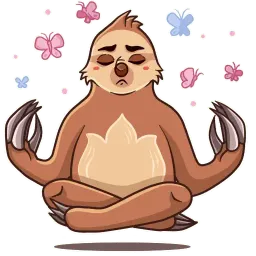 Lazybones sticker 9