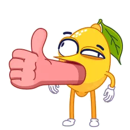 Лимон sticker 2