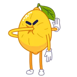 Лимон sticker 11