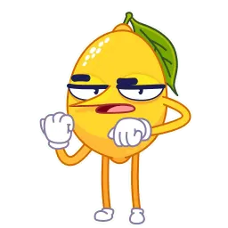 Лимон sticker 6