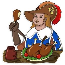 Three Musketeers sticker 3