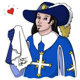 Three Musketeers sticker 4