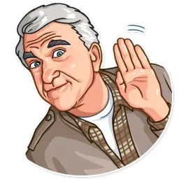 Лесли Нильсен sticker 5