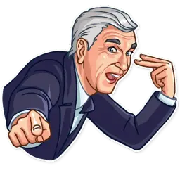 Лесли Нильсен sticker 6