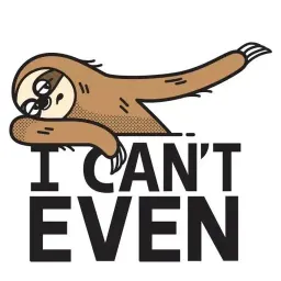 Ленивец Блисс sticker 5