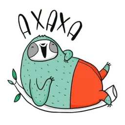 Ленивец sticker 3