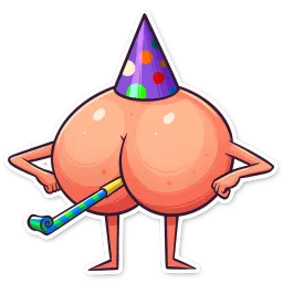 Это жопа TARMATARM sticker 12