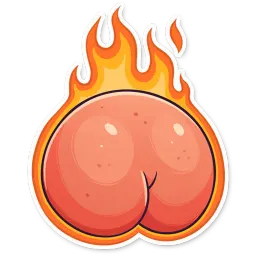 Это жопа TARMATARM sticker 8