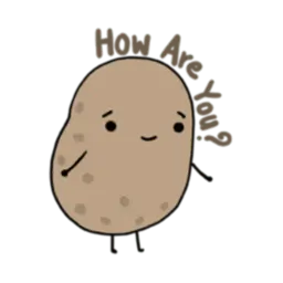 Life is Potato (FULL) [英文] @WSZB_Stickers Telegram sticker pack