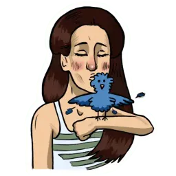 Как птичка Telegram sticker pack