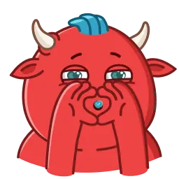 Дьявол Лил sticker 2
