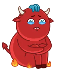 Дьявол Лил sticker 11