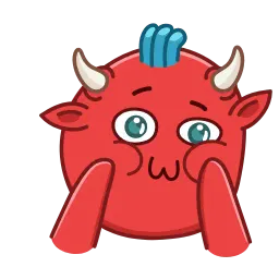 Дьявол Лил sticker 4