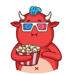 Дьявол Лил sticker 8