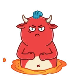 Дьявол Лил sticker 9