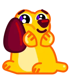Щенок Лил sticker 2