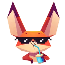 Little Cute Fox sticker 6