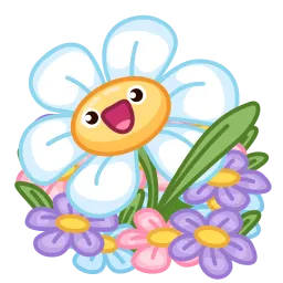 Живые цветы sticker 5