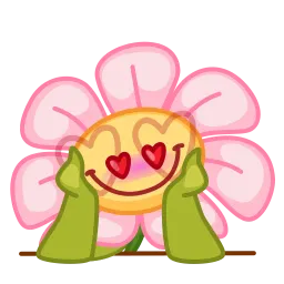 Живые цветы sticker 6