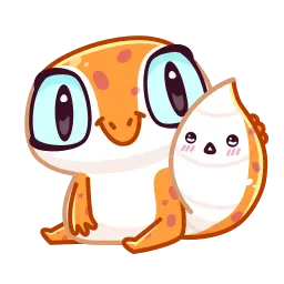 Ящер Оскар sticker 2