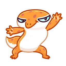 Ящер Оскар sticker 12