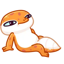 Ящер Оскар sticker 9