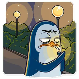 LonelyPenguin sticker 10