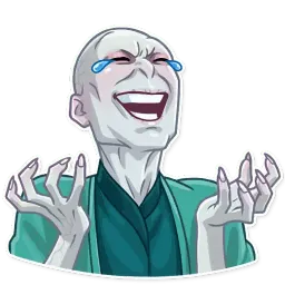 Lord Voldemort Telegram sticker pack