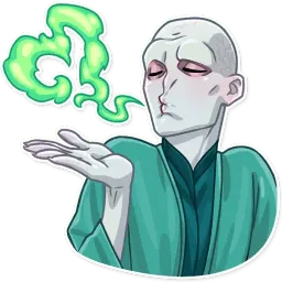 Lord Voldemort sticker 2