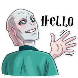 Lord Voldemort sticker 5