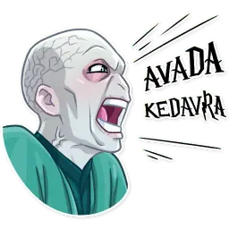 Lord Voldemort sticker 8