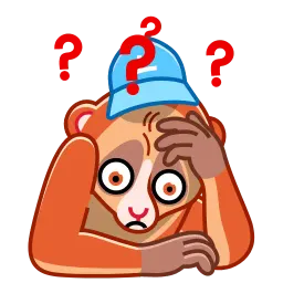 Лемур Лорис sticker 11